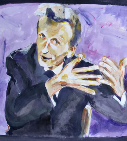 de handen van Pierre Jansen