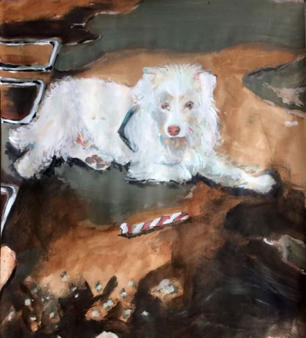 het hondje van de Knipkamer van Peter